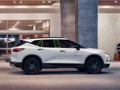 chevrolet blazer 2019-2023 Pillar Post Trim Installation Location