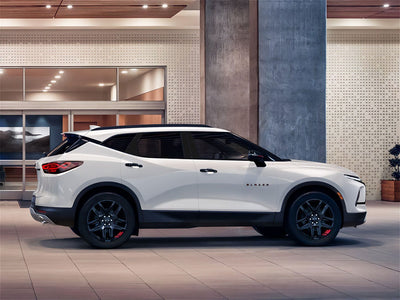 chevrolet blazer 2019-2023 Piano Black Pillar Trim