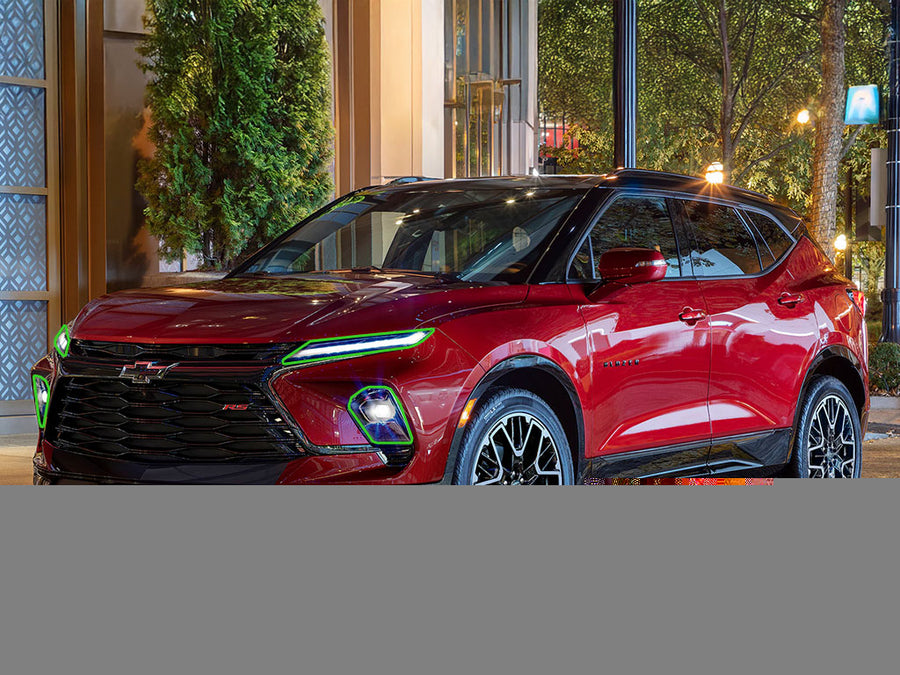 chevrolet blazer 2023-2024 Headlight Protection Installation Location