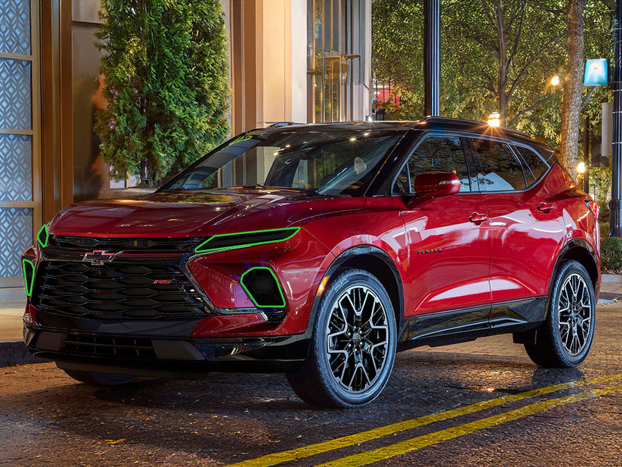 chevrolet blazer 2023-2024 Headlight Tint Location