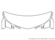 bolt ev Avery Dennison Clear Bra Hood Precut PPF Diagram