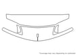 camaro Avery Dennison Clear Bra Hood Precut PPF Diagram