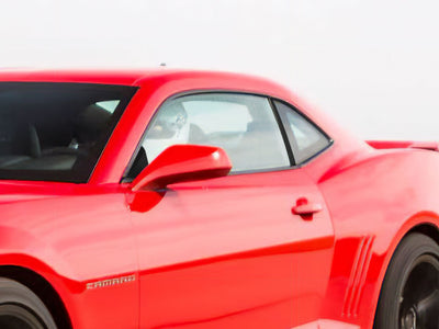 chevrolet camaro 2010-2015 Carbon Fiber Pillar Cover Diagram