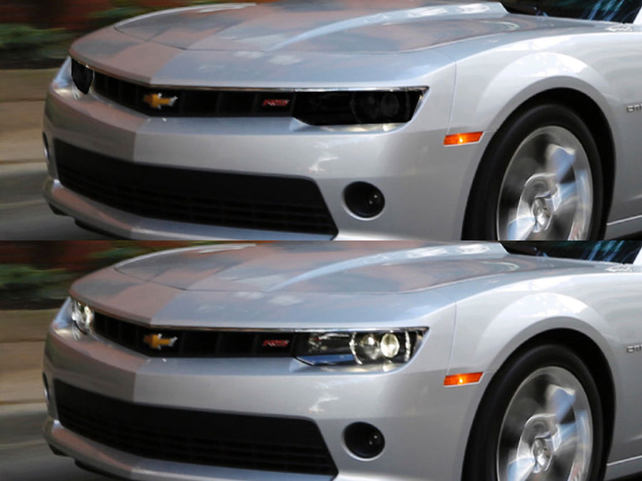 chevrolet camaro 2014-2015 Headlight Tint Appearance