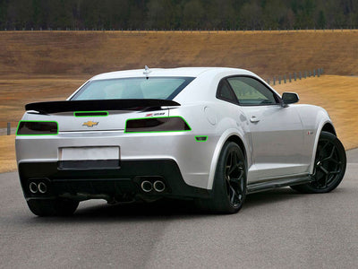 camaro (ls, ss, z28) Tail Light Tint Installation Points