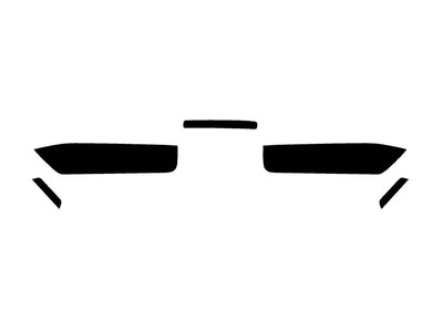 camaro (ls, ss, z28) Precut Tail Light Tint Diagram