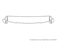 caprice Avery Dennison Clear Bra Hood Precut PPF Diagram
