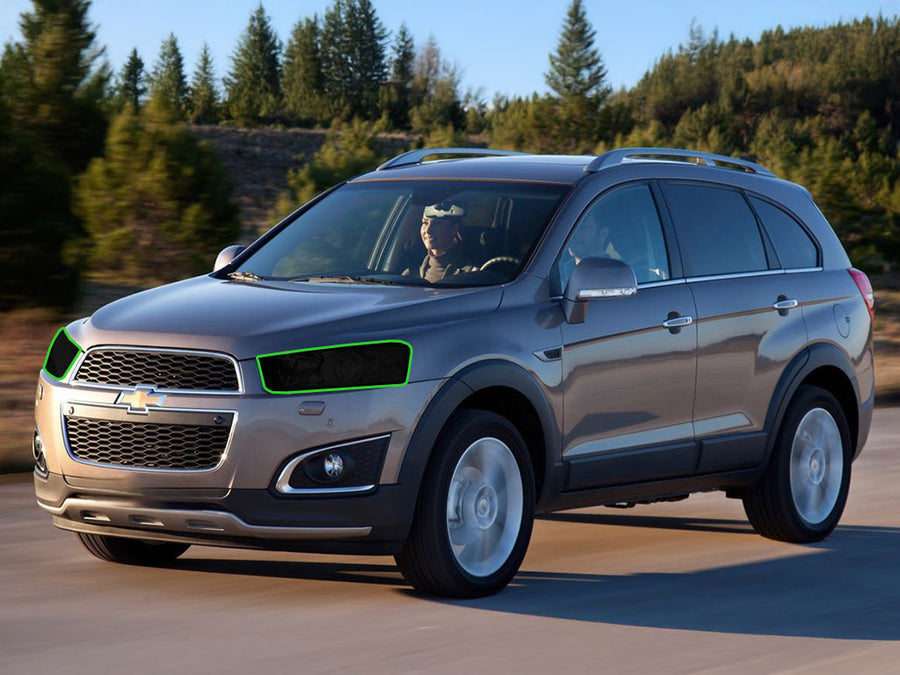 chevrolet captiva 2012-2014 Headlight Tint Location