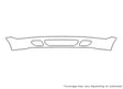 cavalier Avery Dennison Clear Bra Bumper Precut PPF Diagram