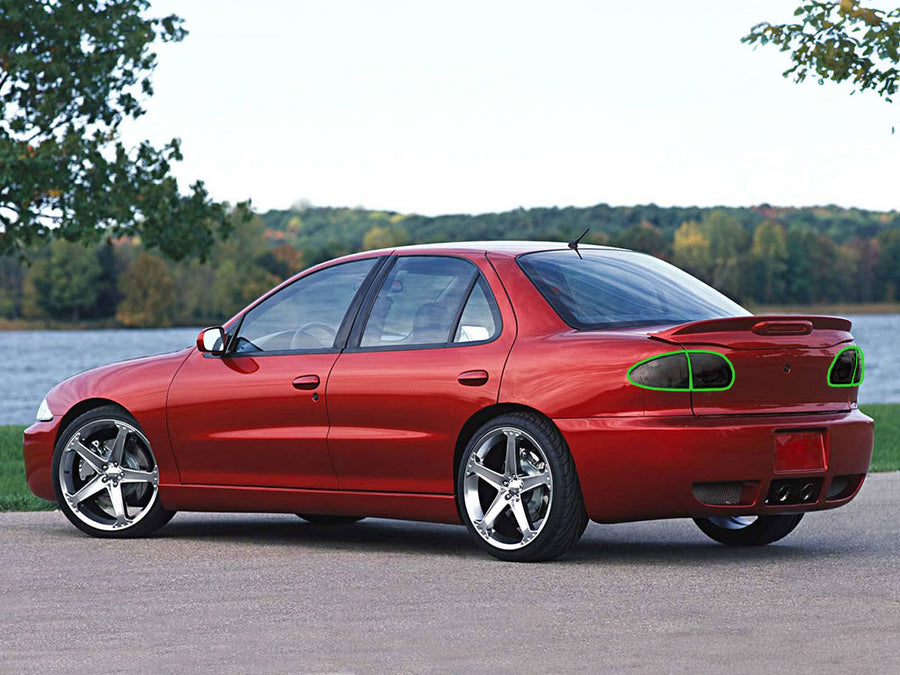 cavalier Tail Light Tint Installation Points