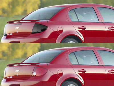 cobalt (sedan) Before and After Smoked Taillights