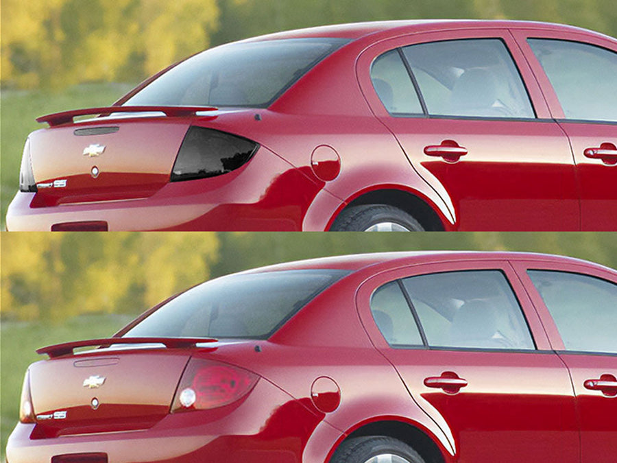cobalt (sedan) Before and After Smoked Taillights
