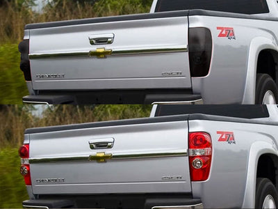 colorado Before and After Smoked Taillights