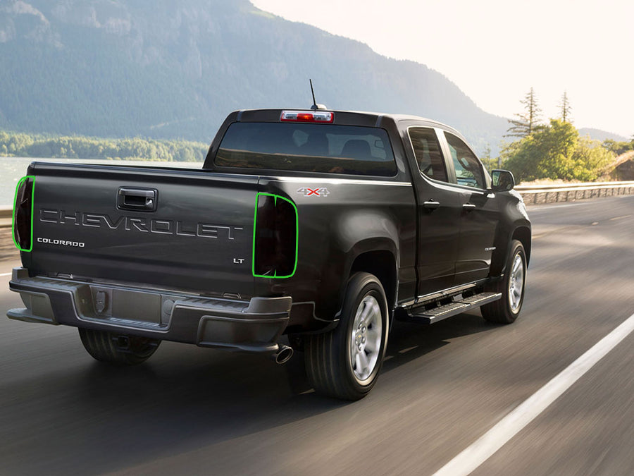 colorado Tail Light Tint Installation Points