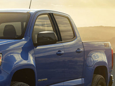 chevrolet colorado 2023-2024 Carbon Fiber Pillar Cover Diagram