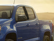 chevrolet colorado 2023-2024 Brushed Aluminum Black Pillar Cover Diagram