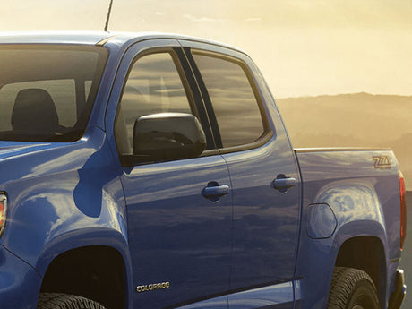 chevrolet colorado 2023-2024 Gloss Black Pillar Cover Diagram
