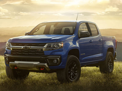 chevrolet colorado 2023-2024 Piano Black Pillar Trim