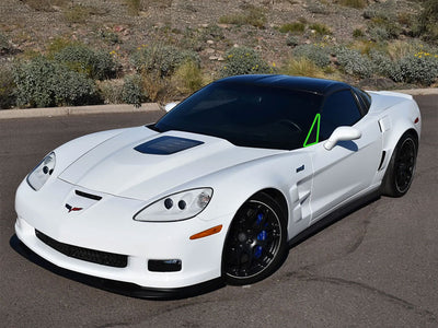 chevrolet corvette 2005-2010 Pillar Post Trim Installation Location