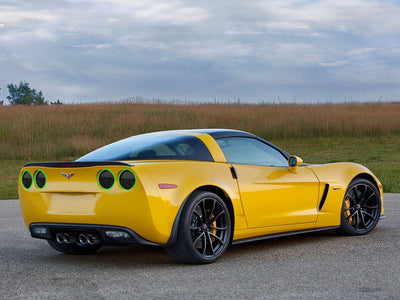 corvette Tail Light Tint Installation Points