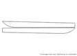 corvette 3M Clear Bra Door Cup Precut PPF Diagram