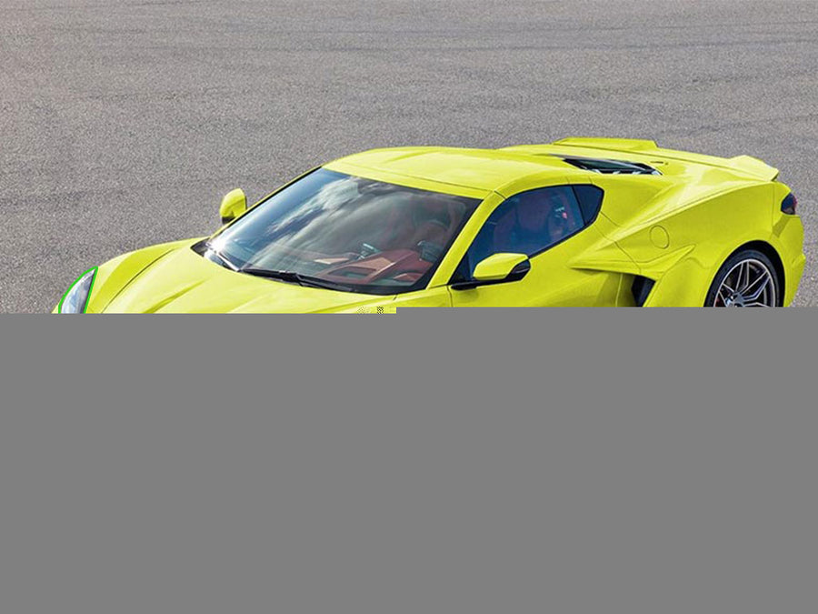 chevrolet corvette 2020-2025 Headlight Protection Installation Location