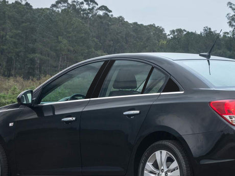 chevrolet cruze 2011-2015 Carbon Fiber Pillar Cover Diagram