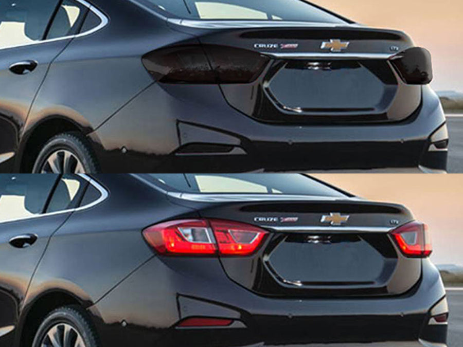 cruze (sedan) Before and After Smoked Taillights