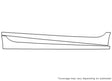 cruze Avery Dennison Clear Bra Door Cup Precut PPF Diagram