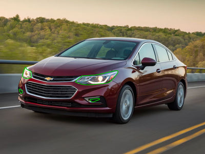 chevrolet cruze 2016-2019 Headlight Protection Installation Location