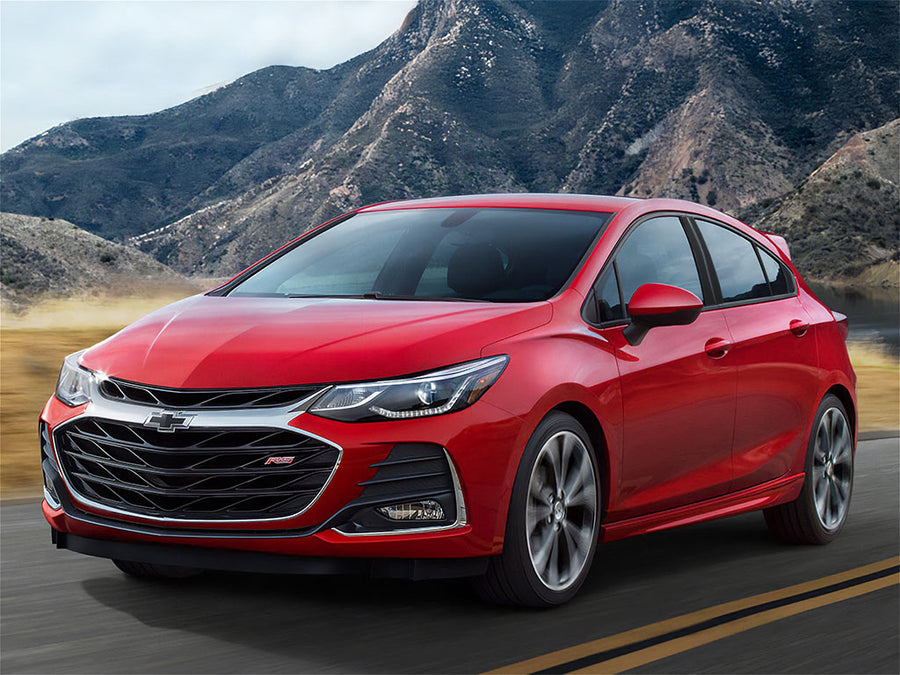 chevrolet cruze 2016-2019 Piano Black Pillar Trim