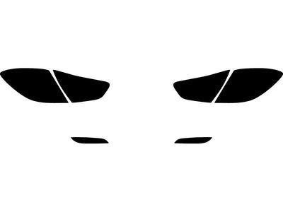 cruze (hatchback) Precut Tail Light Tint Diagram