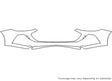 cruze 3M Clear Bra Bumper Precut PPF Diagram