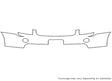 equinox Avery Dennison Clear Bra Bumper Precut PPF Diagram