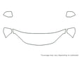 equinox 3M Clear Bra Hood Precut PPF Diagram