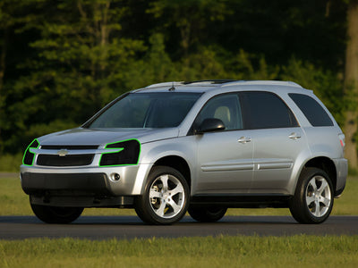 chevrolet equinox 2005-2009 Headlight Tint Location