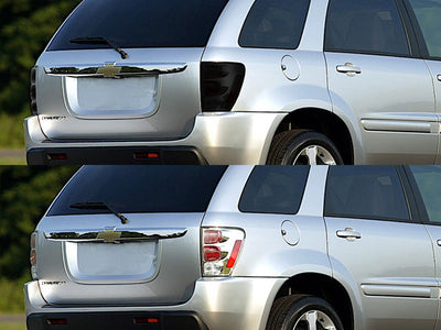 equinox Before and After Smoked Taillights