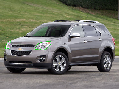 chevrolet equinox 2010-2012 Headlight Protection Installation Location