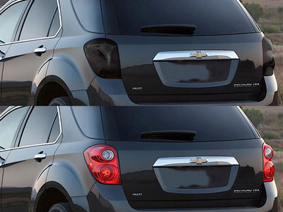 equinox Before and After Smoked Taillights