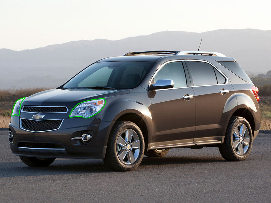 chevrolet equinox 2013-2015 Headlight Protection Installation Location