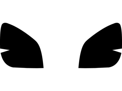 equinox Precut Tail Light Tint Diagram