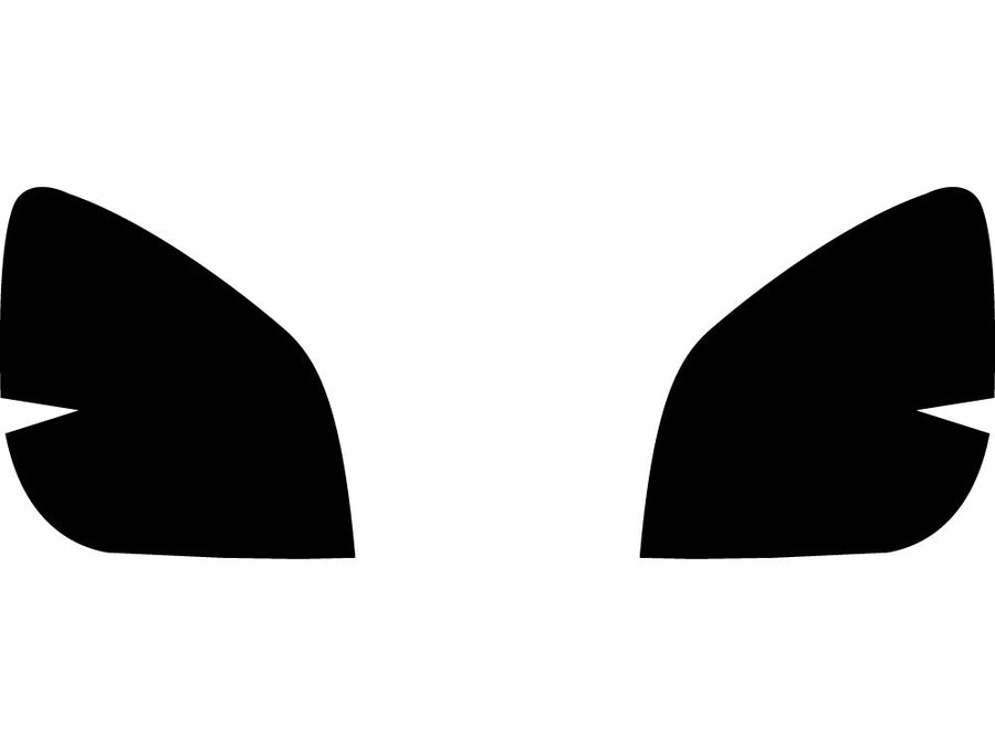 equinox Precut Tail Light Tint Diagram