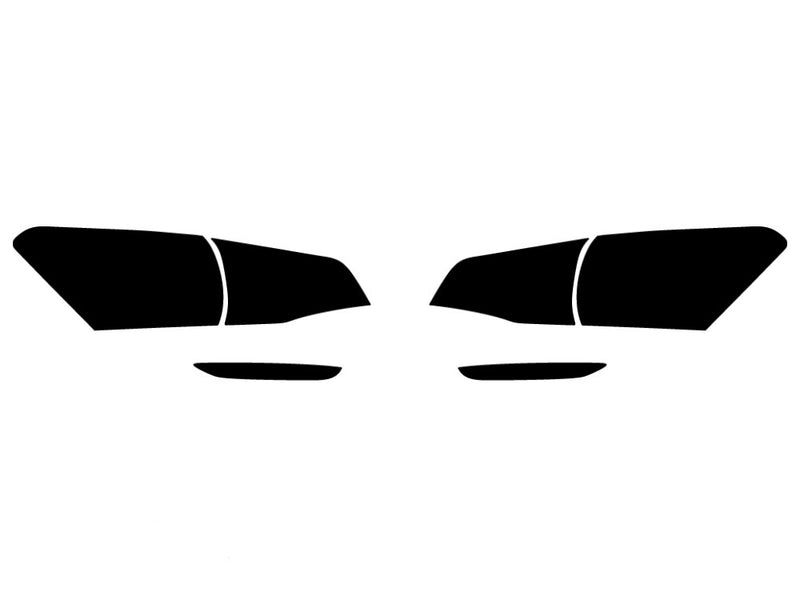 equinox Precut Tail Light Tint Diagram