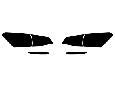 equinox Precut Tail Light Tint Diagram