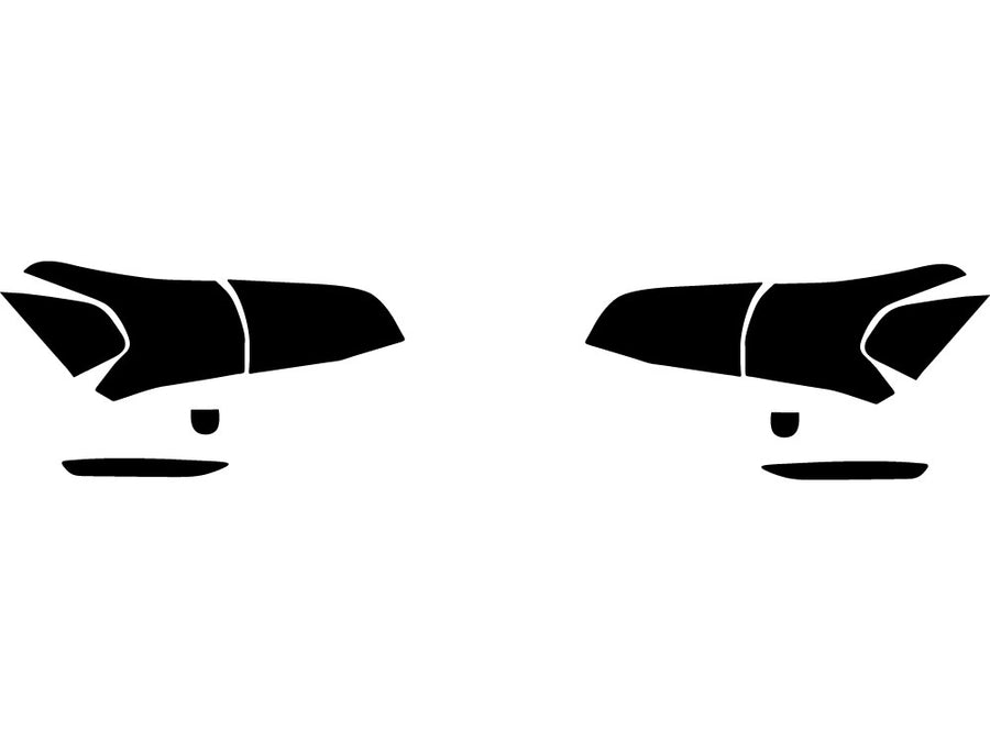 equinox Precut Tail Light Tint Diagram
