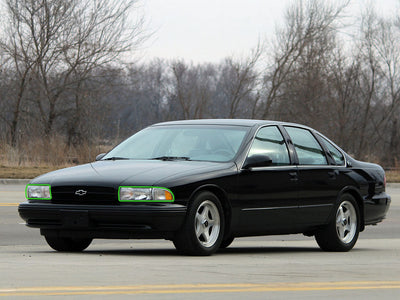chevrolet impala 1994-1996 Headlight Protection Installation Location
