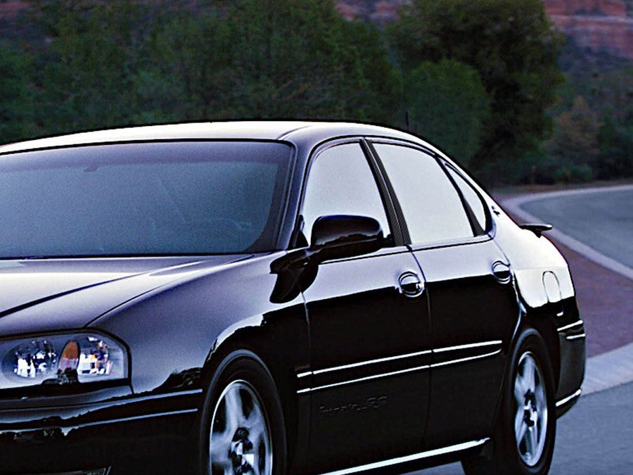 chevrolet impala 2000-2005 Carbon Fiber Pillar Cover Diagram