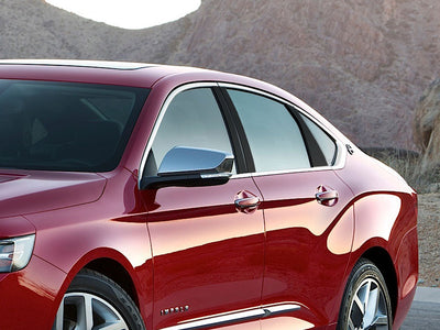 chevrolet impala 2006-2013 Gloss Black Pillar Cover Diagram