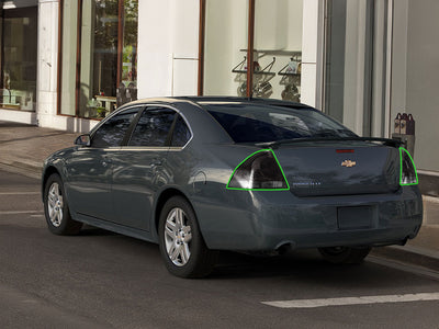 impala Tail Light Tint Installation Points