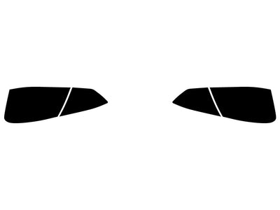 impala Precut Tail Light Tint Diagram